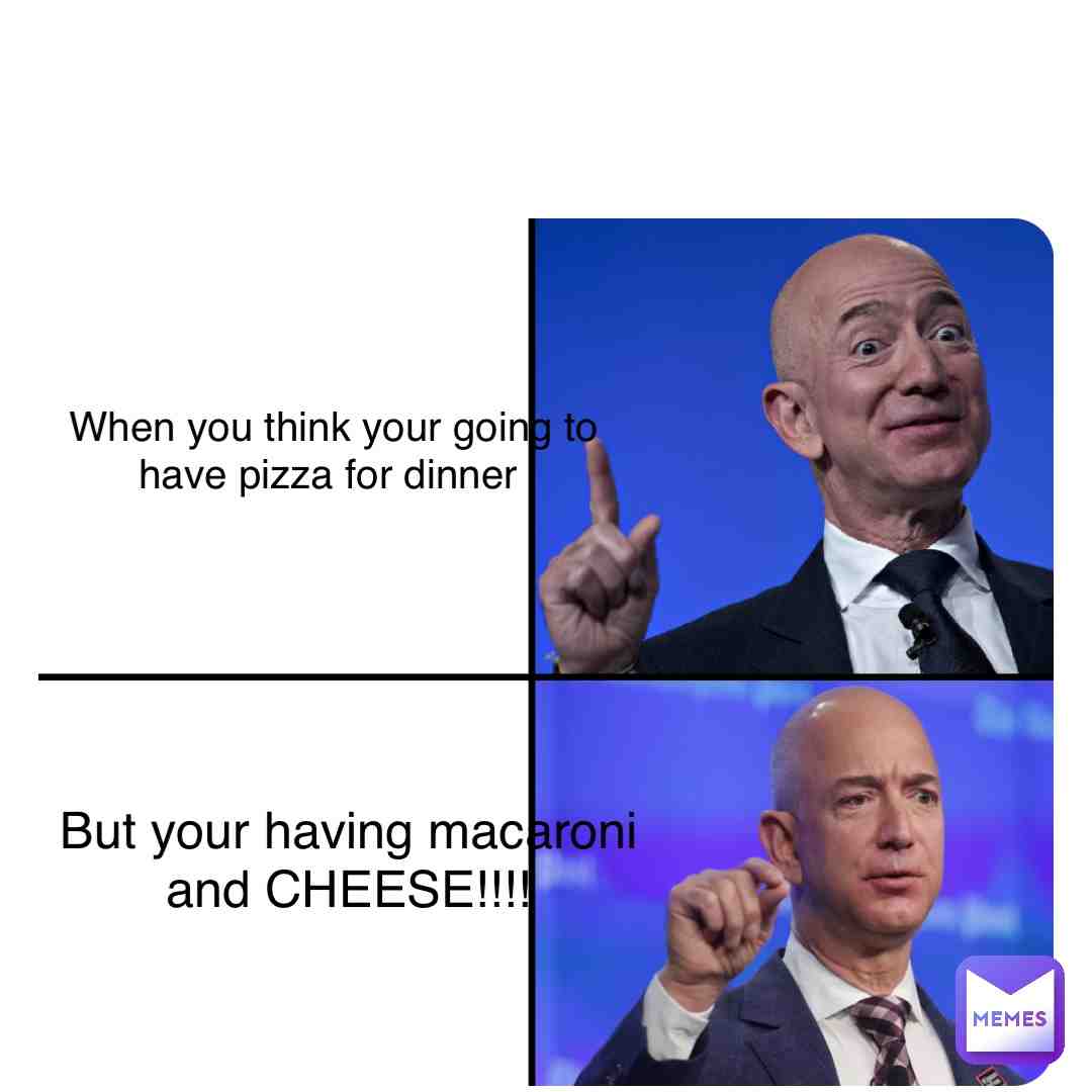 I don’t like macaroni