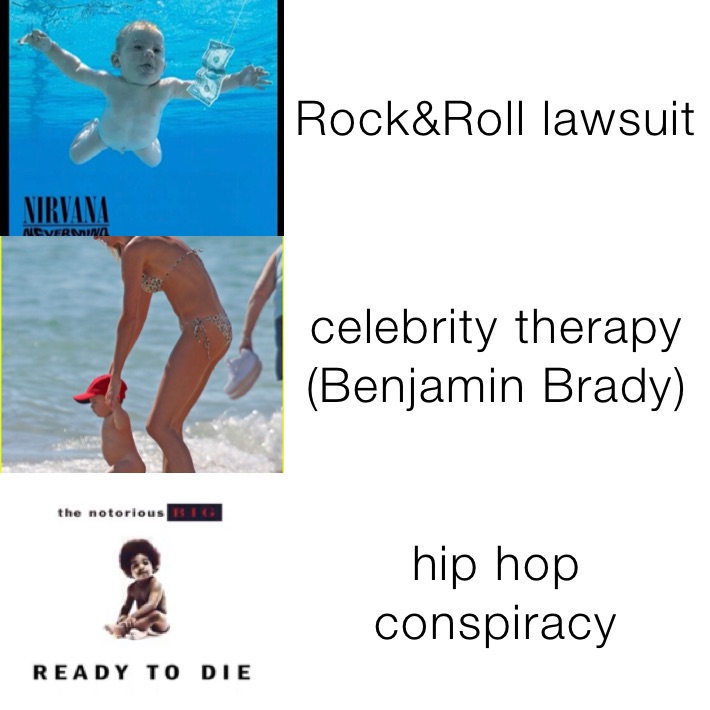 Rock&Roll lawsuit  celebrity therapy (Benjamin Brady) hip hop conspiracy 