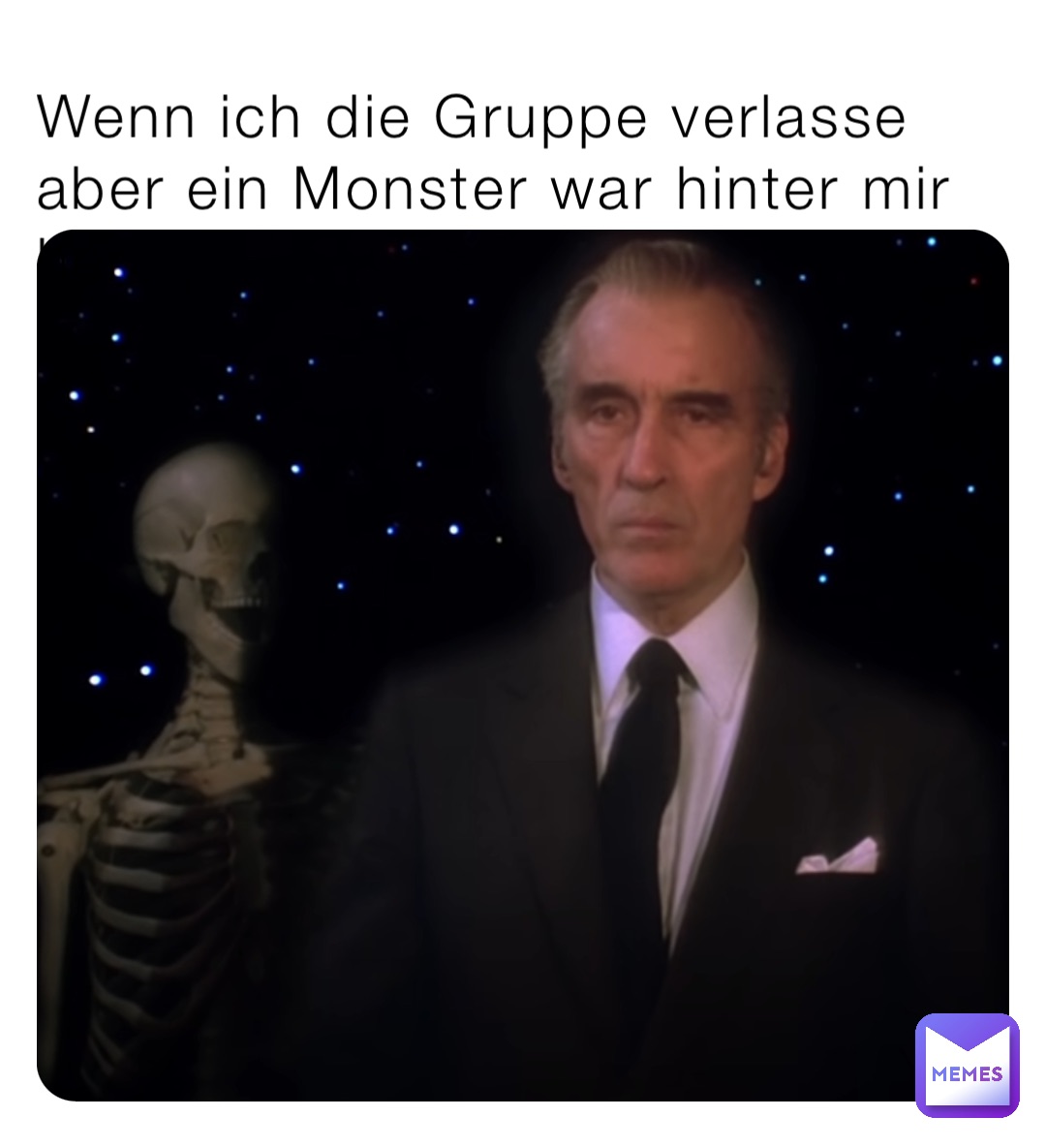 Wenn ich die Gruppe verlasse aber ein Monster war hinter mir her