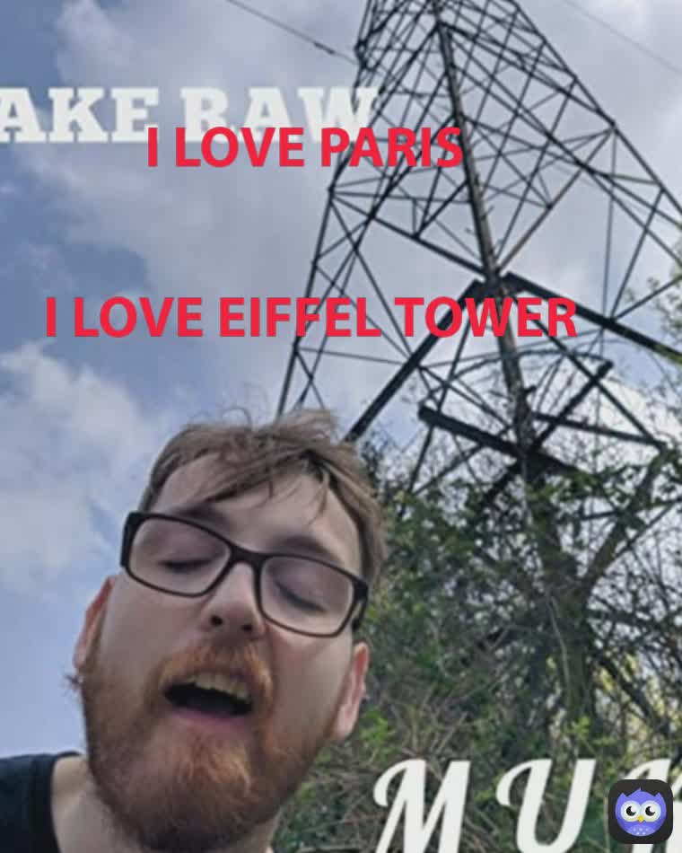 I Love Paris 

I Love Eiffel Tower
 I LOVE PARIS 


I LOVE EIFFEL TOWER
