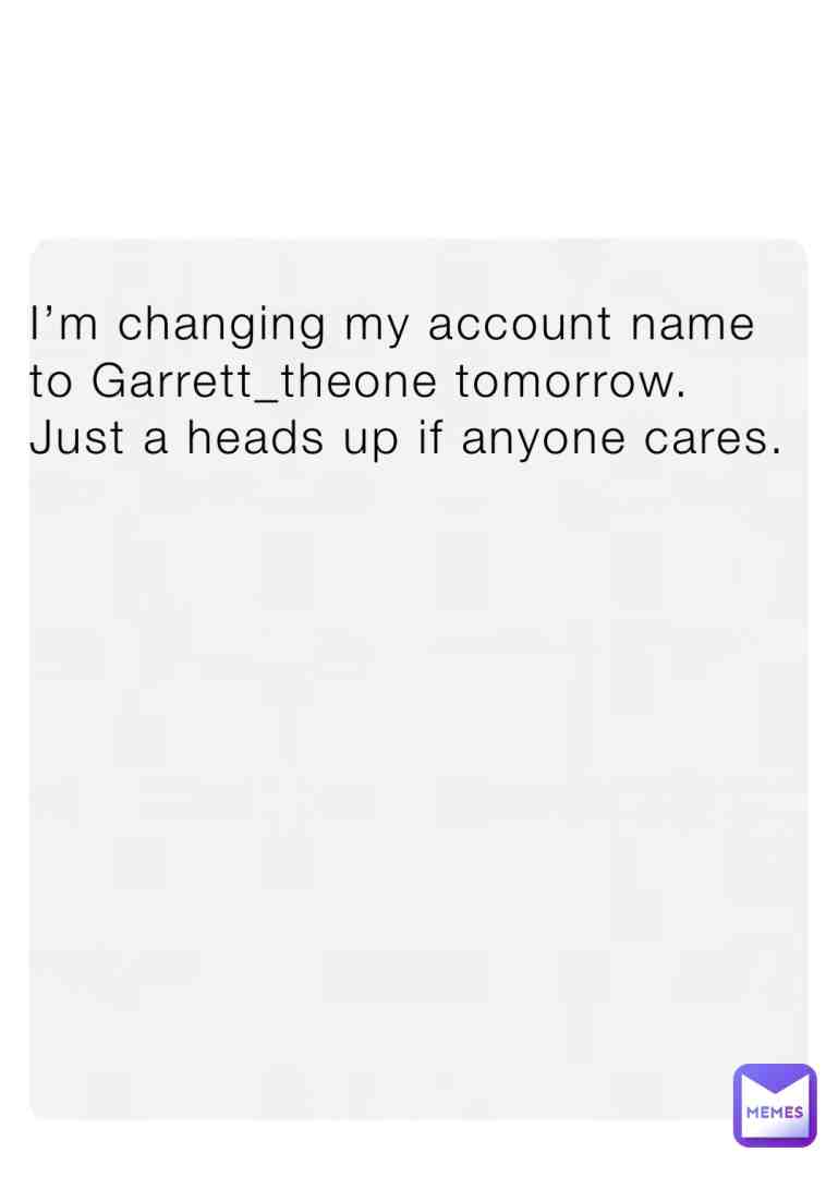 If anyone cares