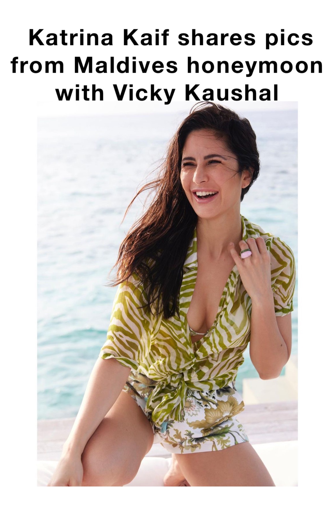 Katrina Kaif Shares Pics From Maldives Honeymoon With Vicky Kaushal Lakshmisingh Memes