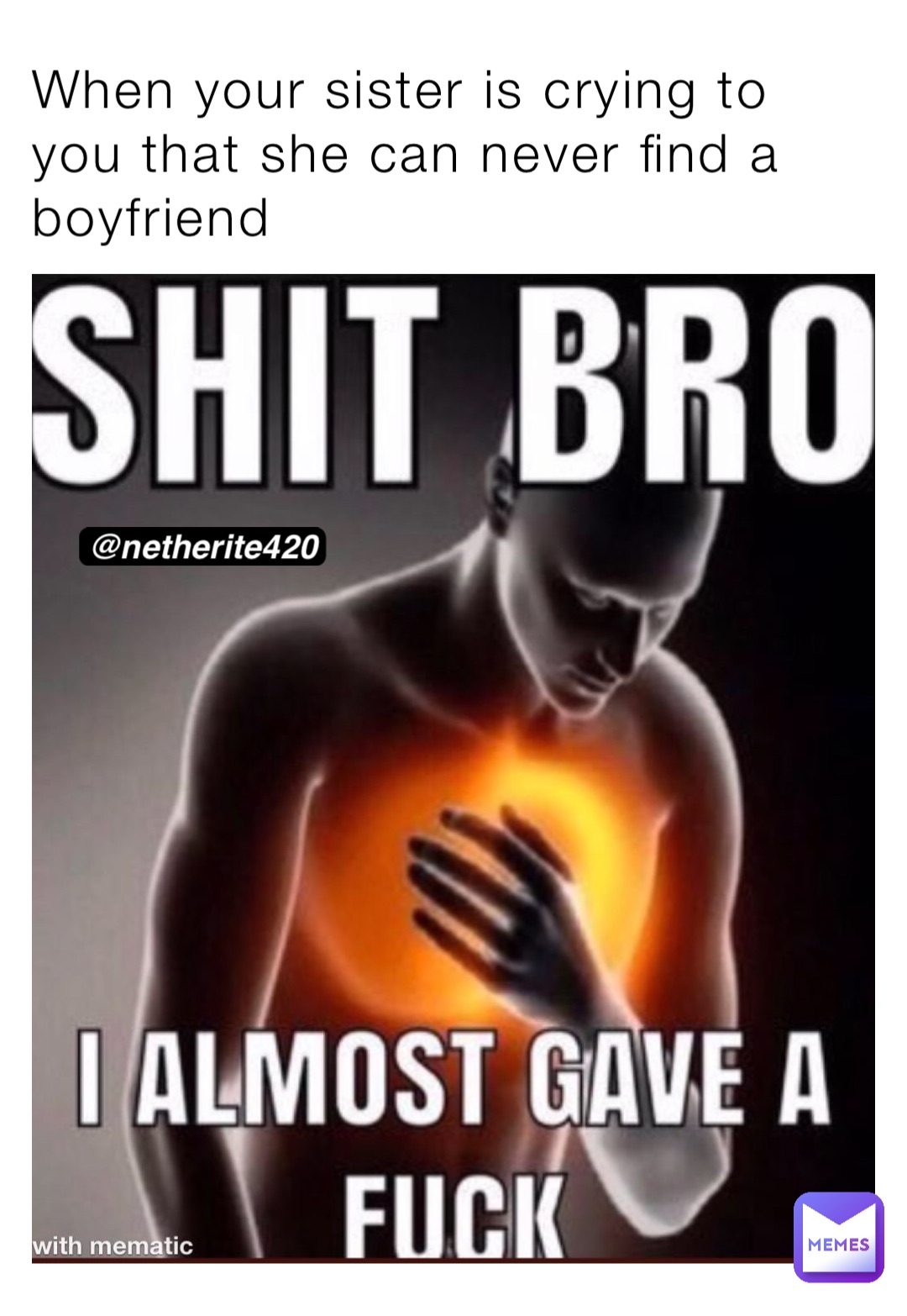 Meme by netherite420