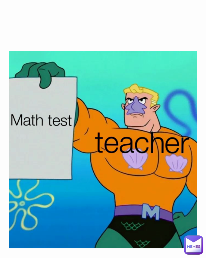 teacher Math test