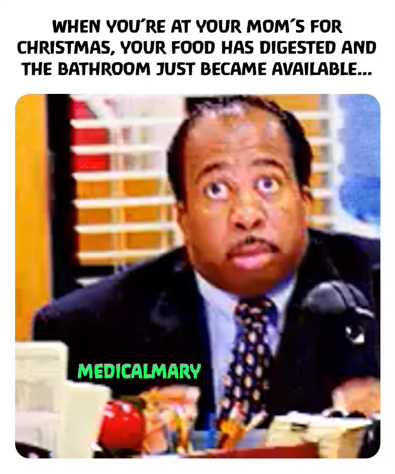 😂😂😂 Quite  #frankly I don’t  #care whose  #house I’m over...😂😂😂😂  #TheMedicalMary What goes in  #must  #come out! 😂😂  #holidays  #family  #friends
