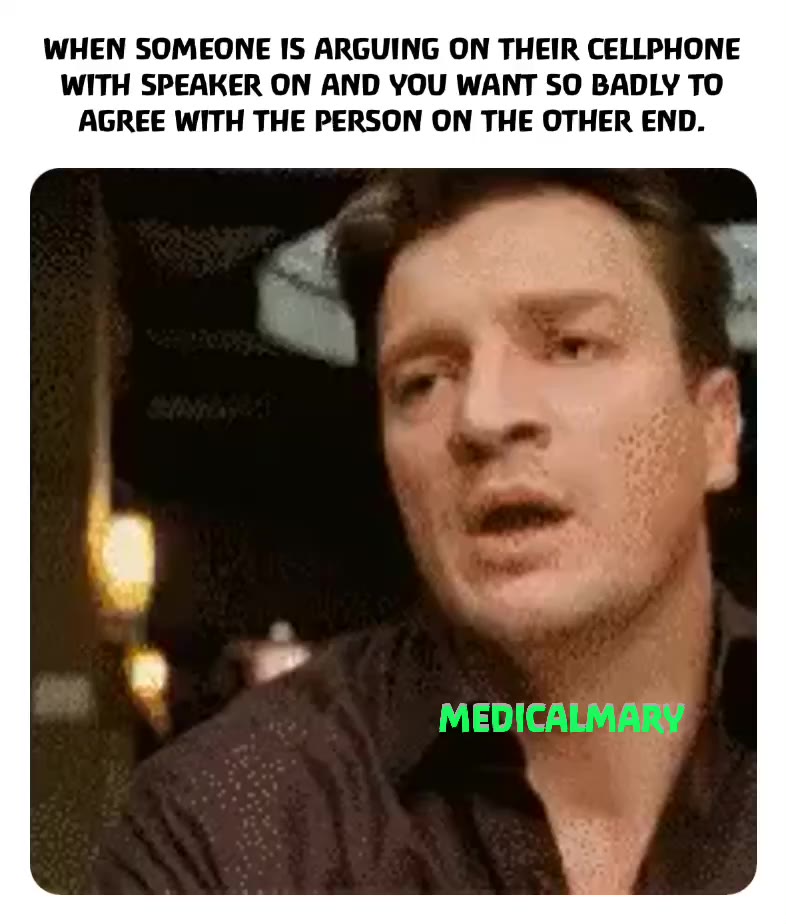 😂😂😂😂 That would put you in a hostile environment...😂😂😂😂  #cellphone  #conversations in  #Public  #speaker  #feature  #themedicalmary  #comedy  #joy  #smiles and  #laughter “Funny ain’t Funny to Everybody but it’s Funny to Somebody”