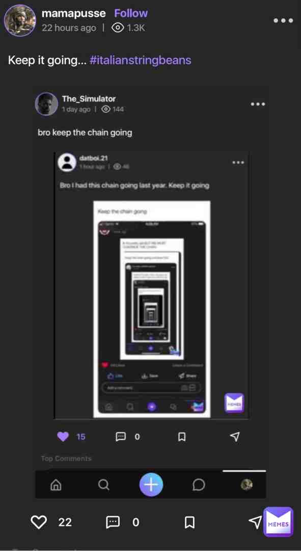 keep it going guys