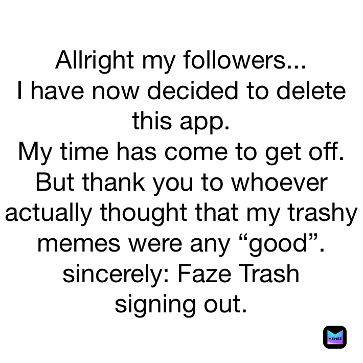 Meme by faze_trash