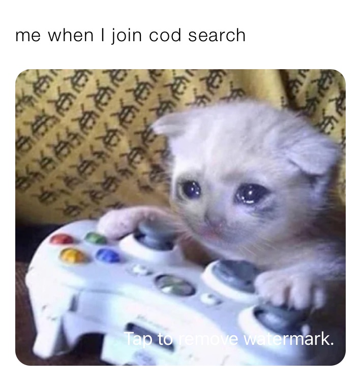 me when I join cod search