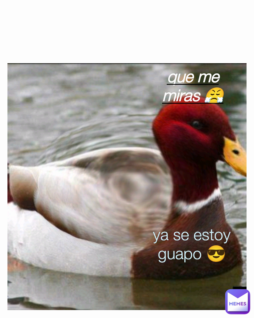 Type Text ya se estoy guapo 😎 que me miras 😤