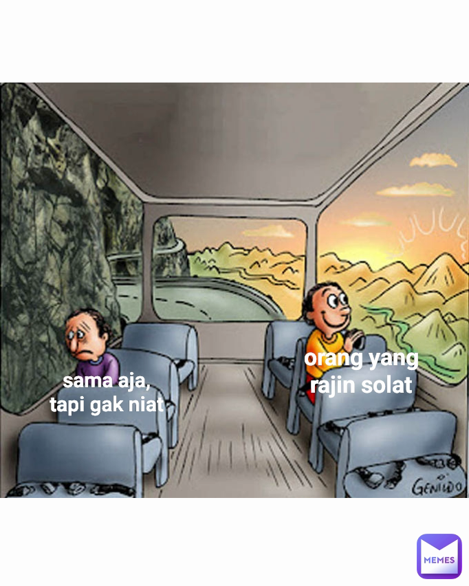 sama aja, tapi gak niat
 orang yang rajin solat