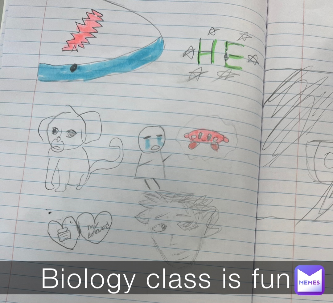 Biology class is fun
