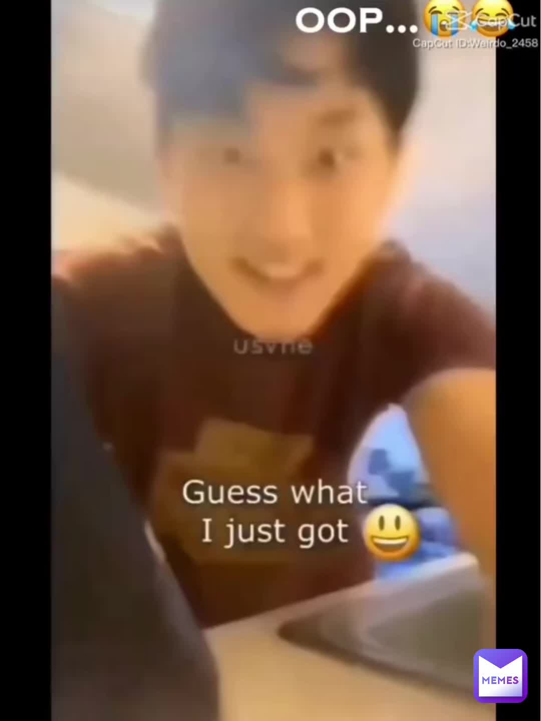 Sorry it’s so blurry