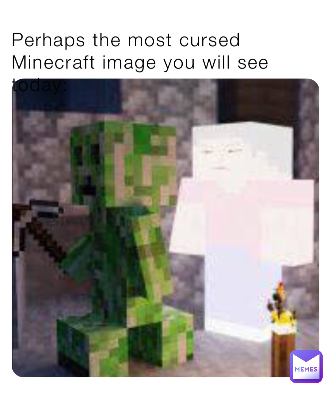 Cursed Minecraft images