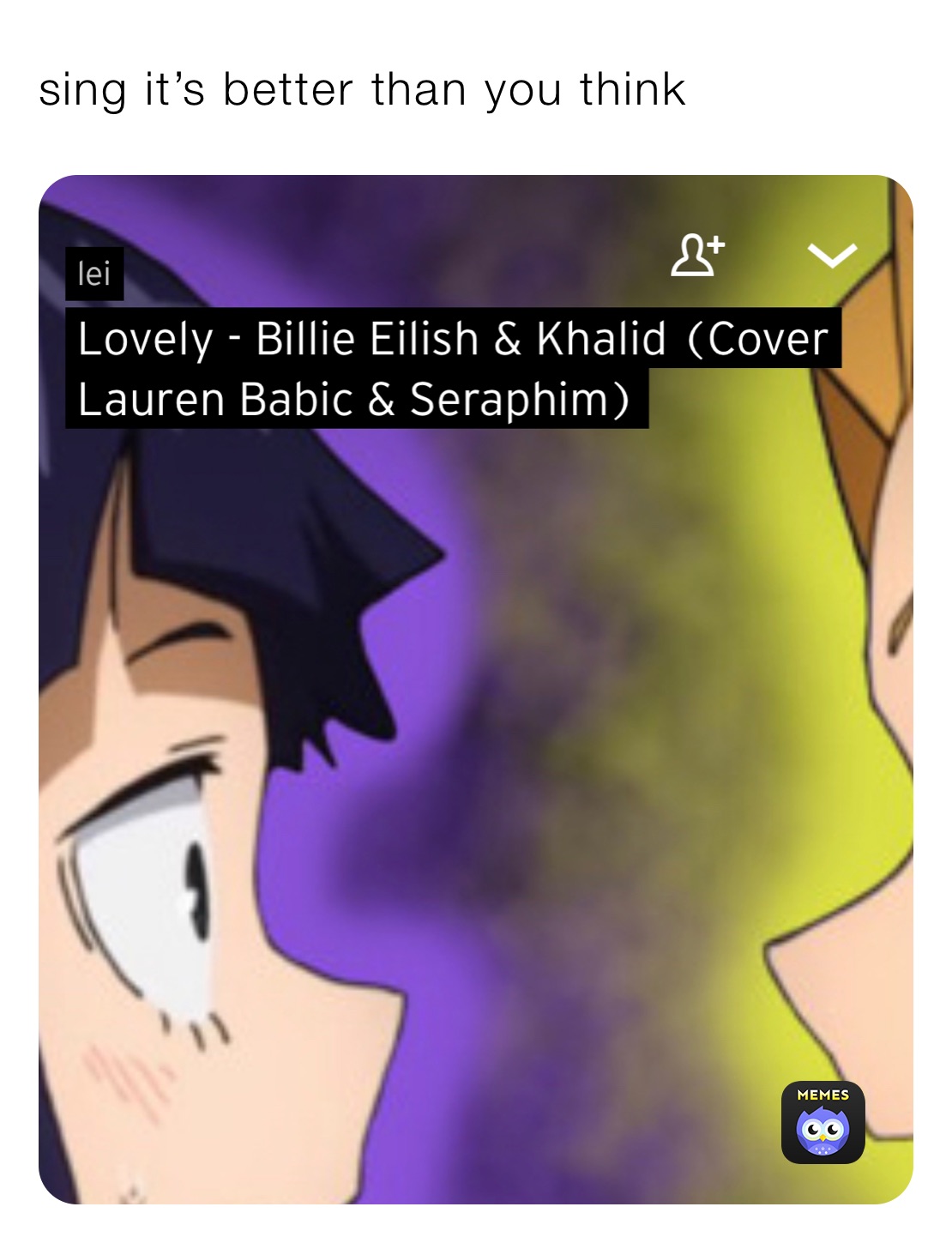 sing it’s better than you think