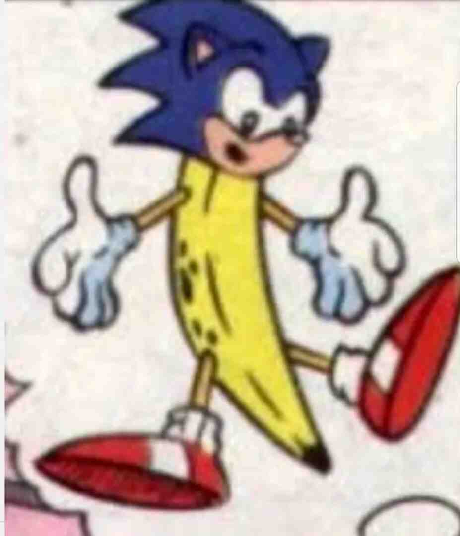 Bananic #sonicthehedgehog