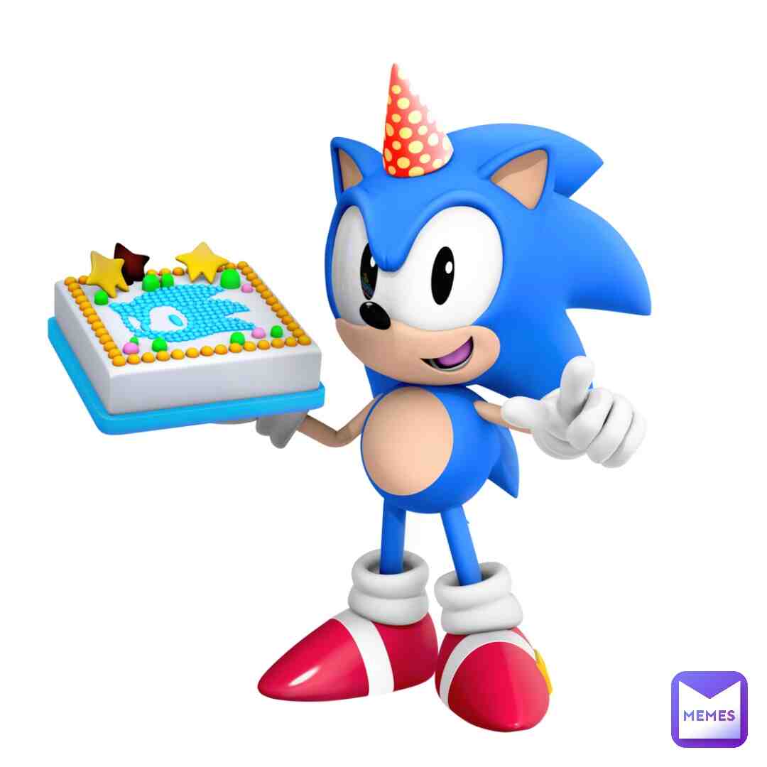 Happy birthday to the best video game character in the world!!! #sonicthehedgehog #happybirthday