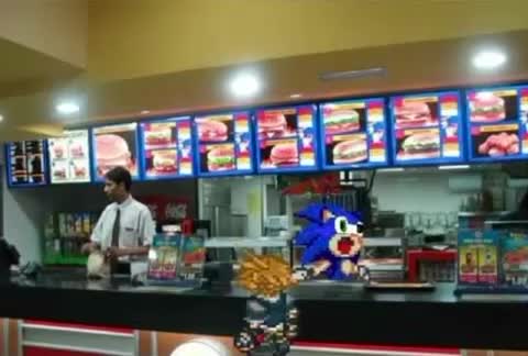Ding Fries Are Done  #sonicthehedgehog