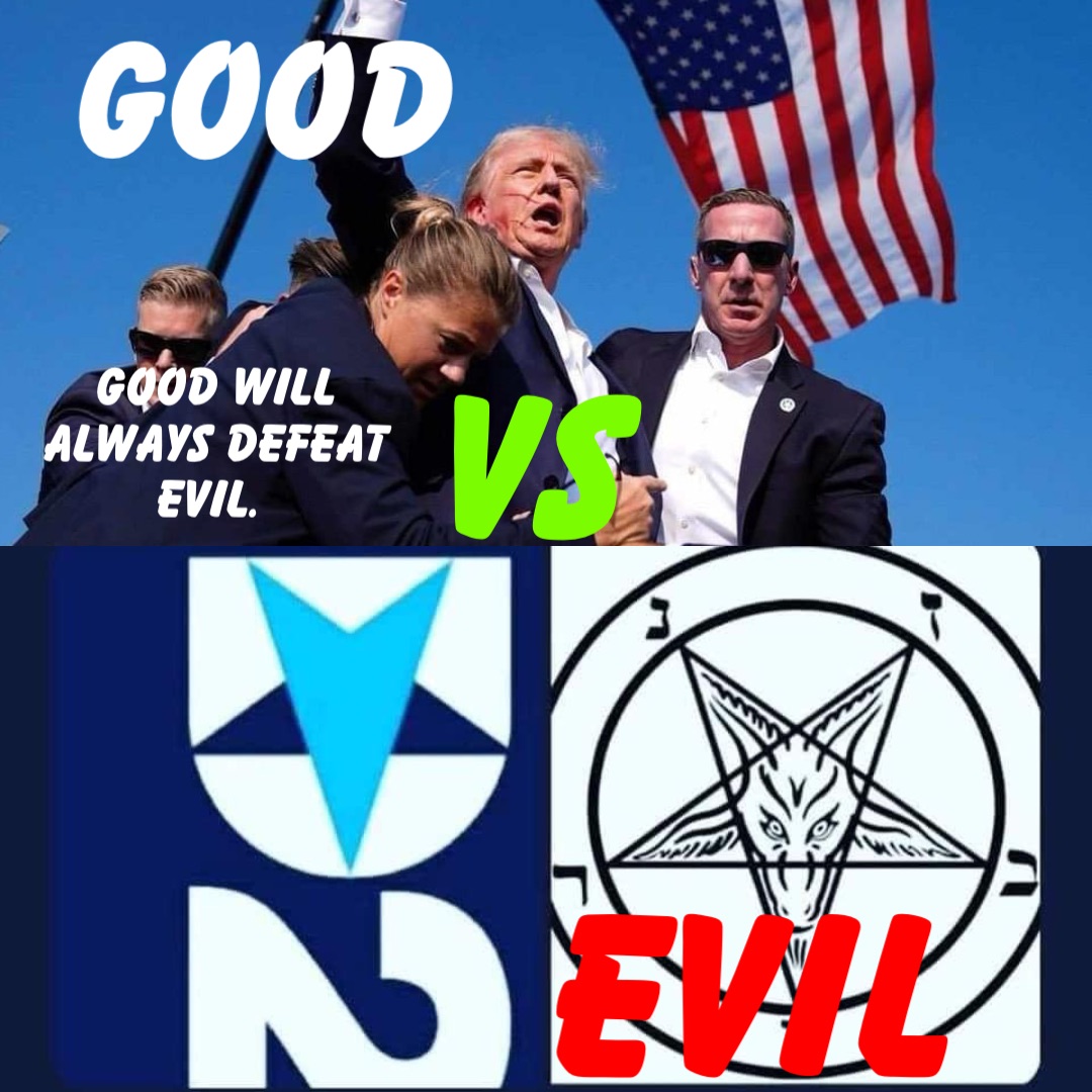 GOOD VS EVIL Good will always defeat evil.