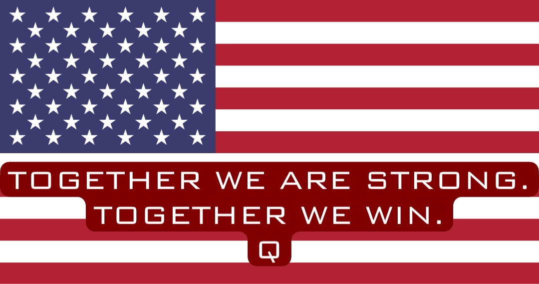 TOGETHER WE ARE STRONG.
TOGETHER WE WIN.
Q