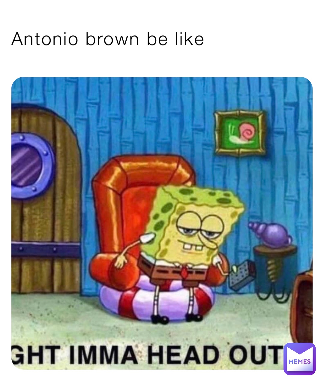 Antonio brown be like