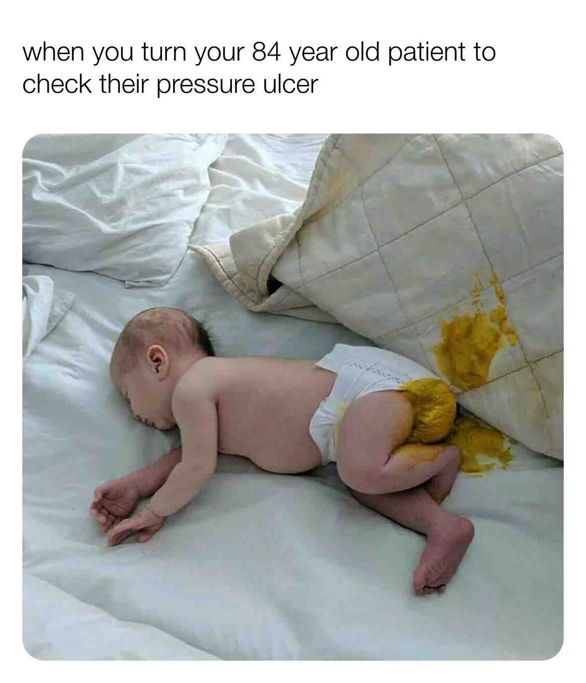 Meme shared by @comicalnurse