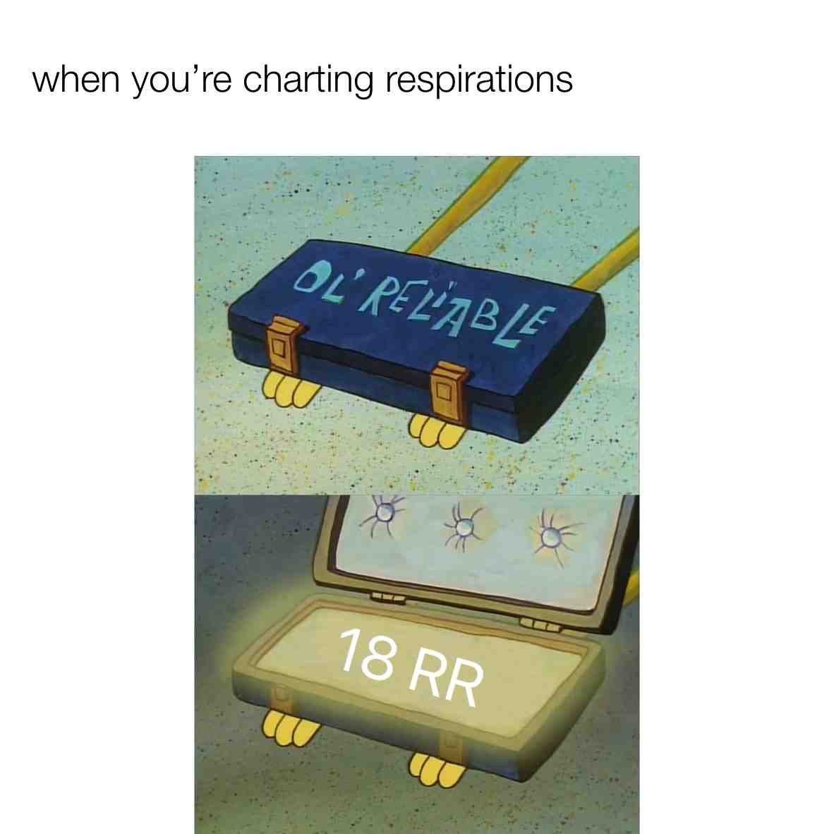 Meme shared by @comicalnurse