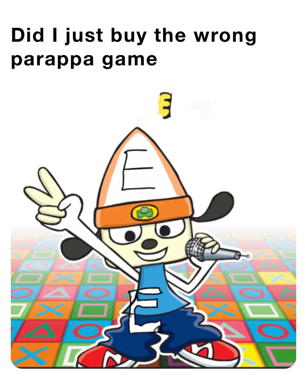 Did I just buy the wrong parappa game