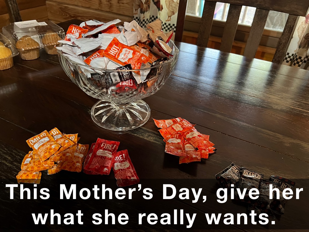 This Mother’s Day, give her what she really wants.