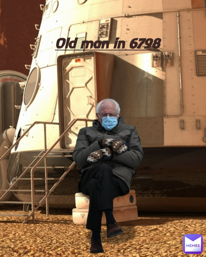 Old man in 6798