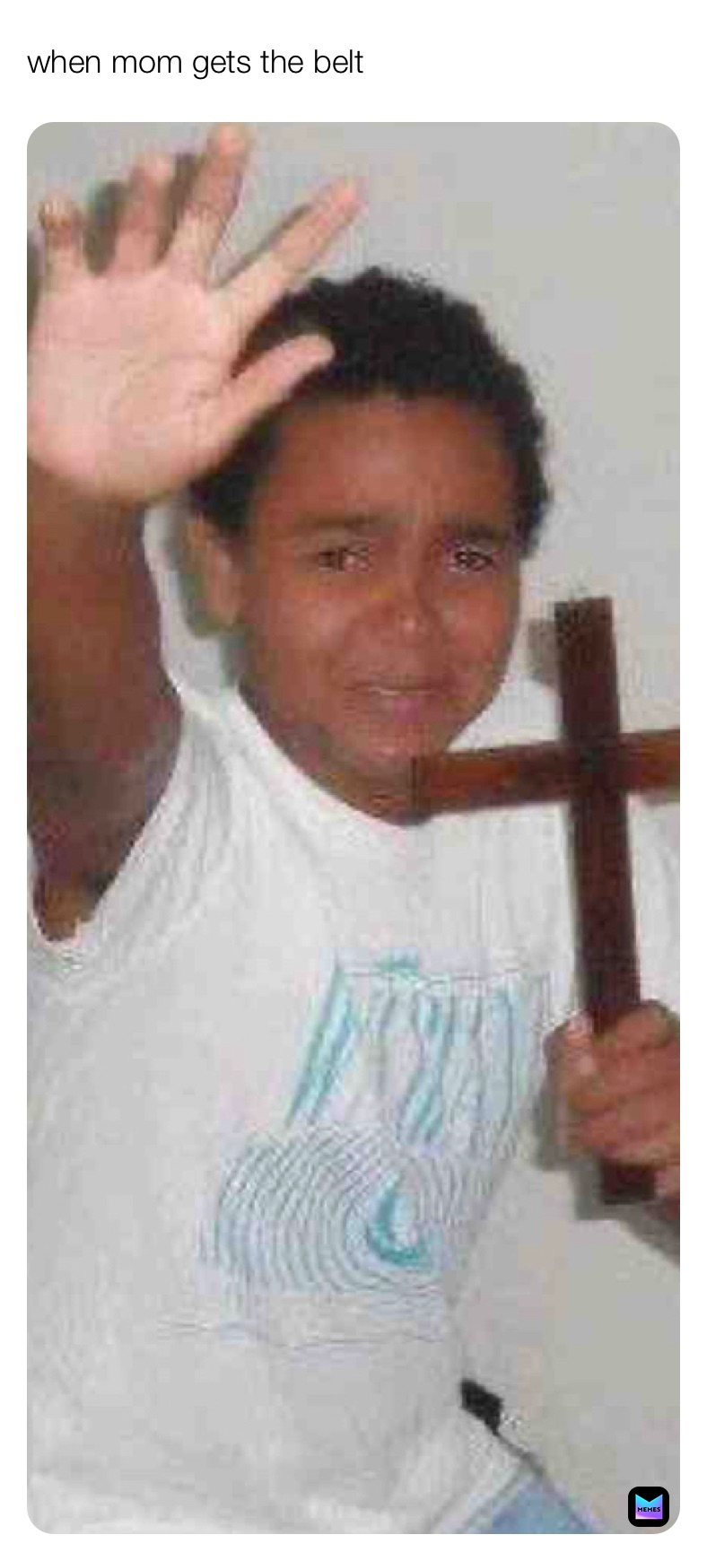 when mom gets the belt