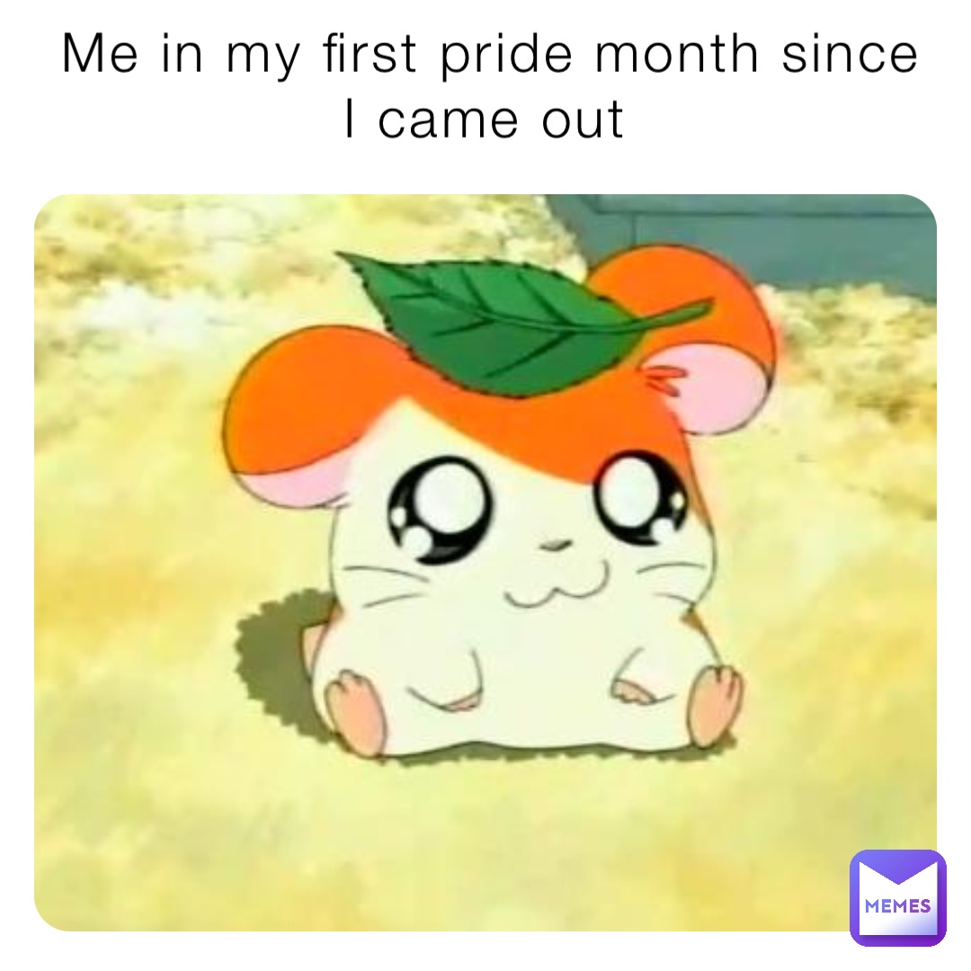 Me in my first pride month since I came out