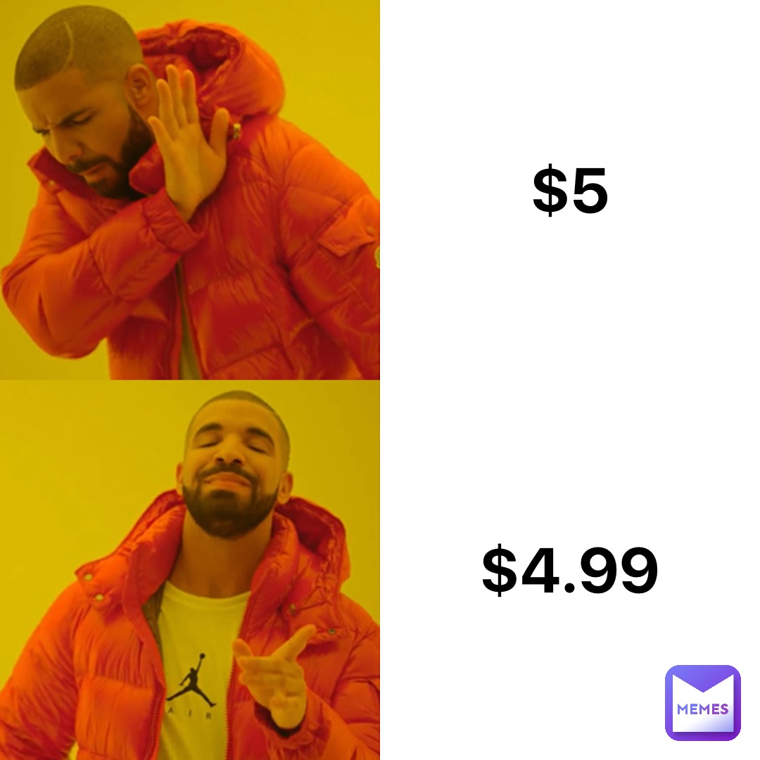 $5 $4.99