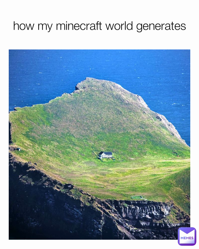 how my minecraft world generates