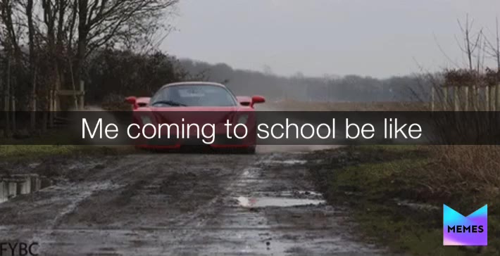 #Ferrari
 #school
 #memes
 #memesdaily