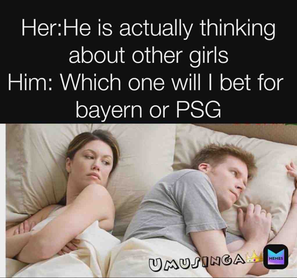 PSG vs Bayern meme