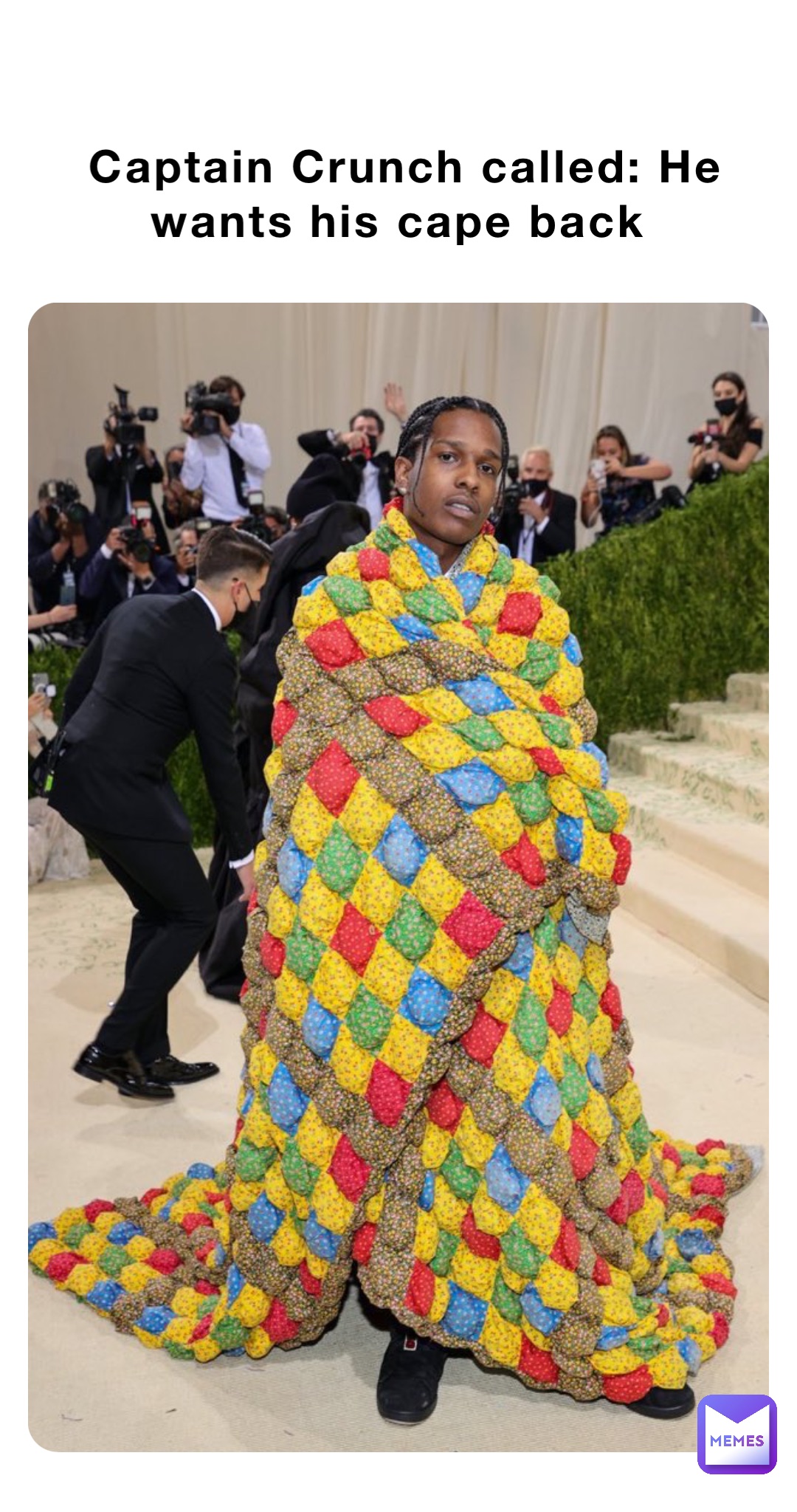 Captain Crunch called: He wants his cape back