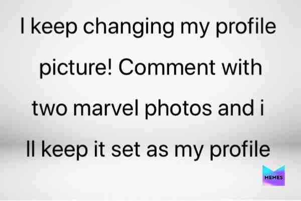 Seriously I change it like every day #marvel