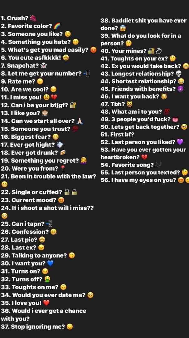 Ask pls I’m bored