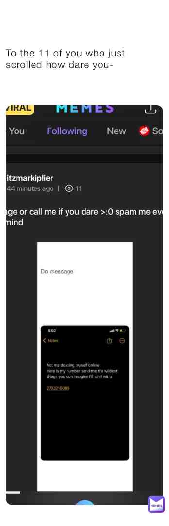 Meme shared by @itzmarkiplier