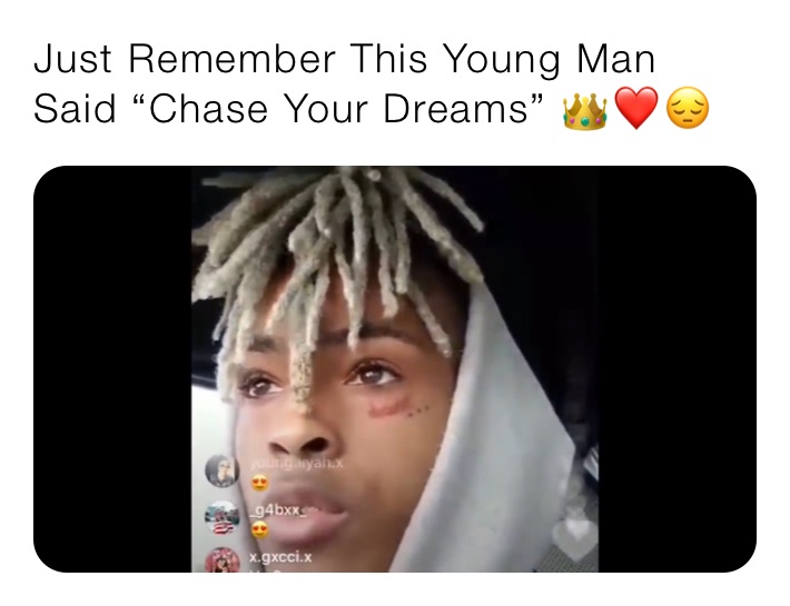 Just Remember This Young Man Said “Chase Your Dreams” 👑❤️😔