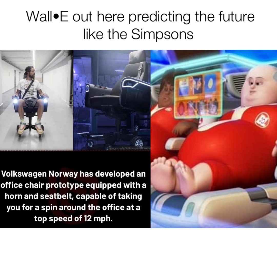 Wall•E out here predicting the future like the Simpsons