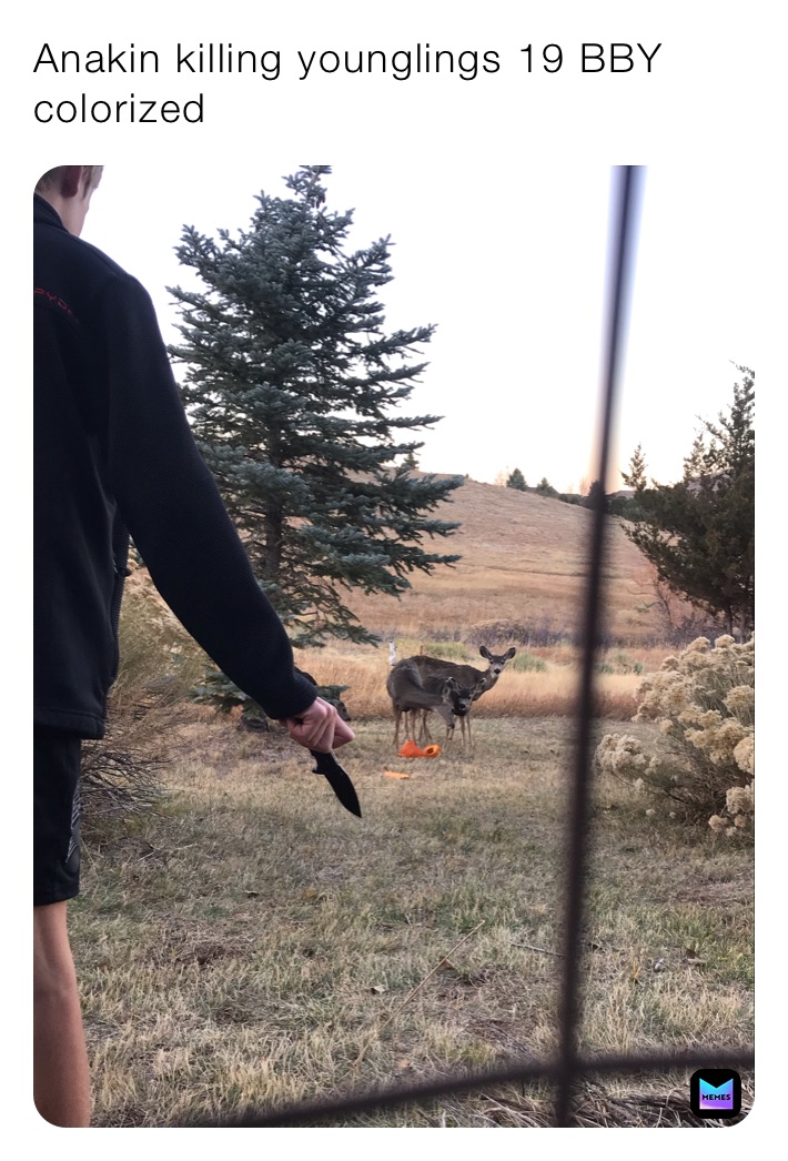 Anakin killing younglings 19 BBY colorized