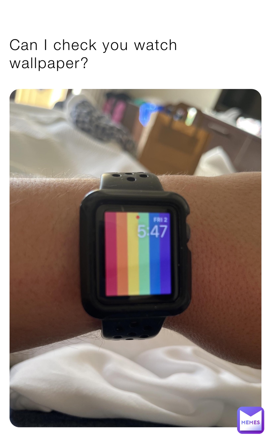 Can I check you watch wallpaper?
