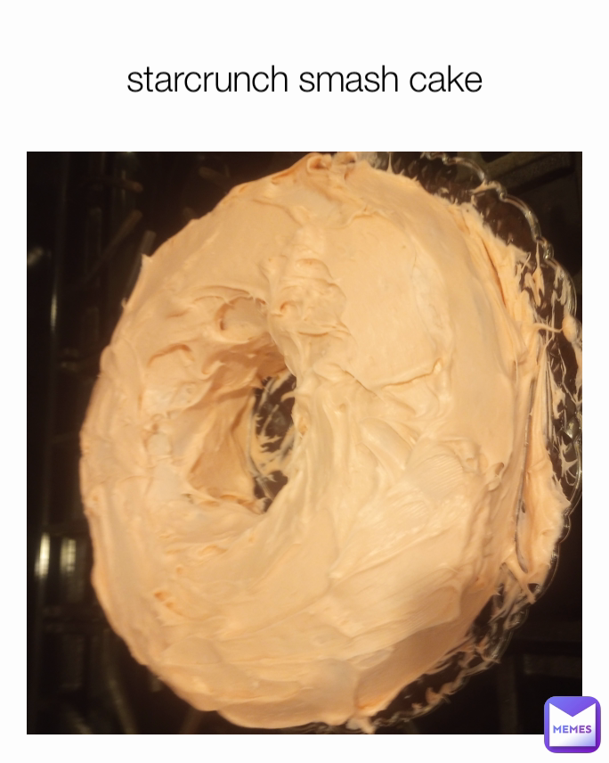 starcrunch smash cake