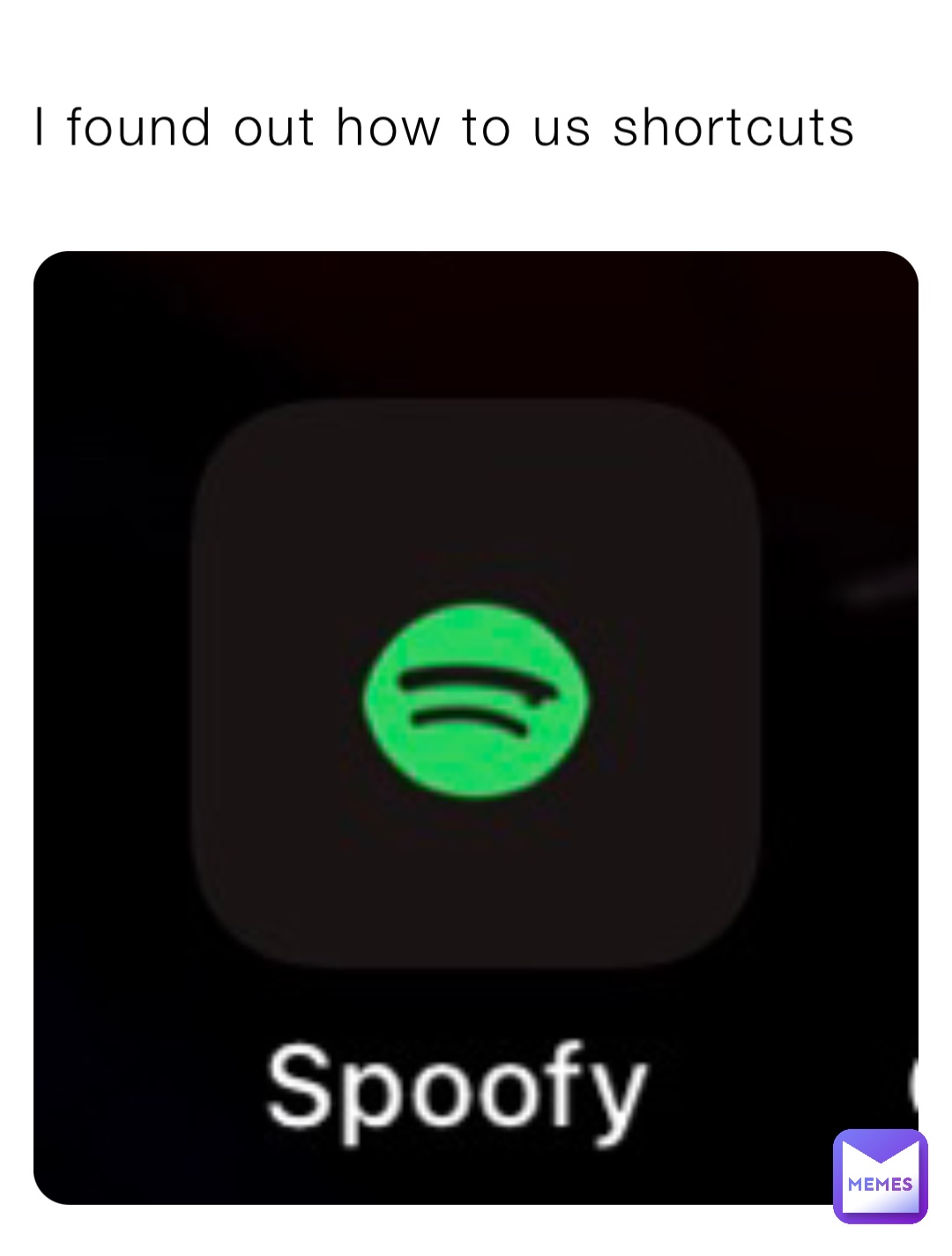 I found out how to us shortcuts