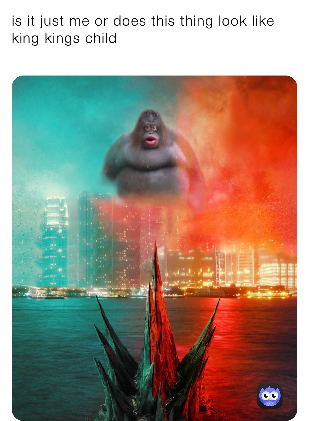 is it just me or does this thing look like king kings child
