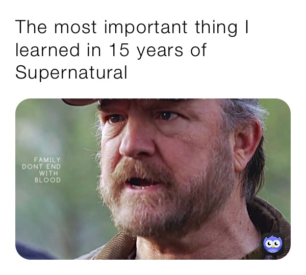 The most important thing I learned in 15 years of Supernatural 