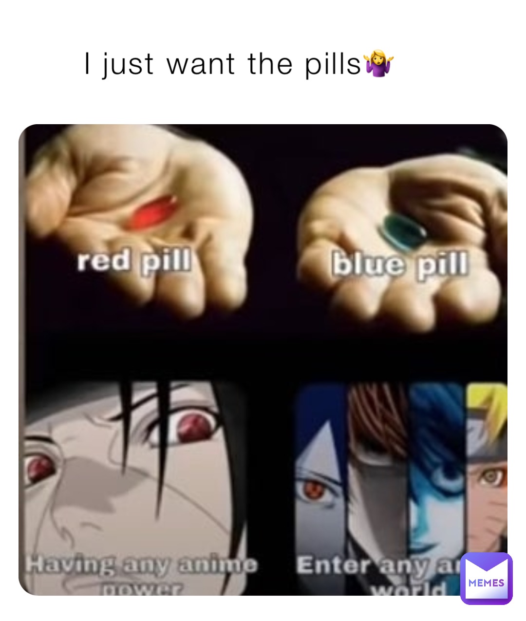 I just want the pills🤷‍♀️