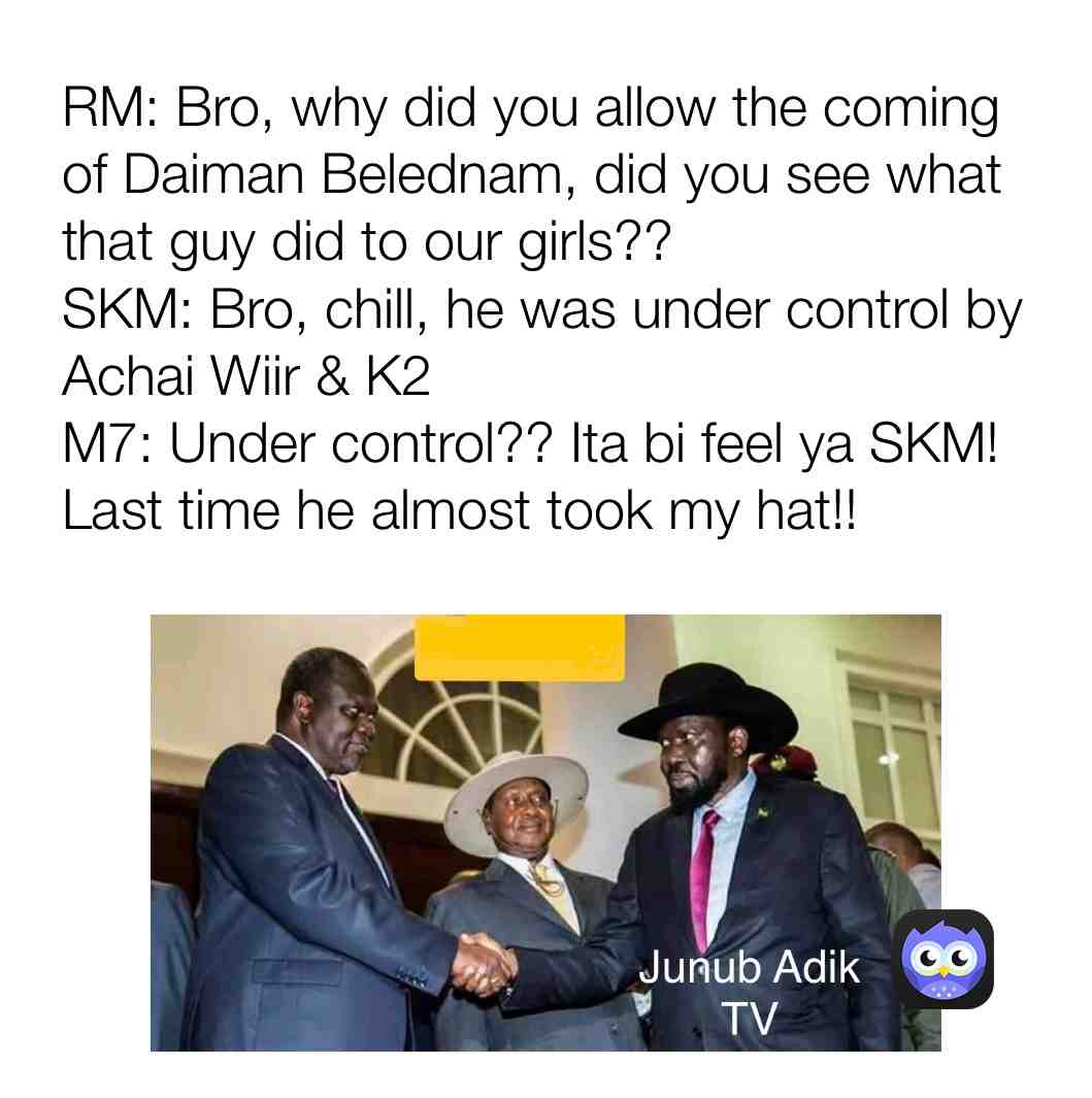 Meme shared by @Junub_Adik_TV